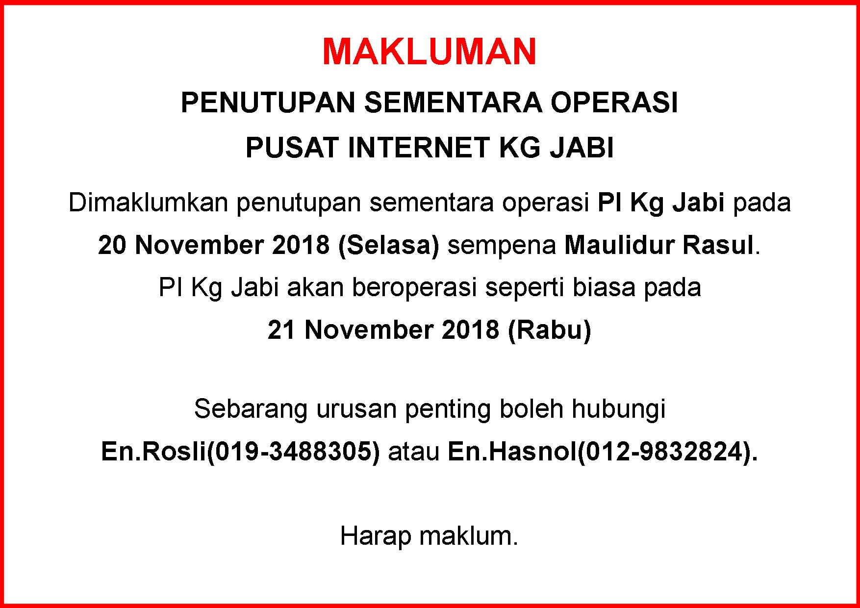 notis penutupan PI